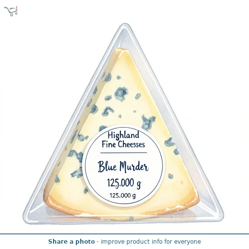 Highland Fine Cheeses Blue Murder 125g