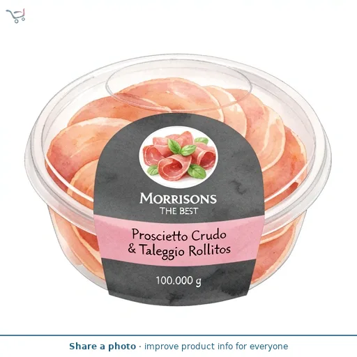 Morrisons The Best Prosciutto Crudo & Taleggio Rollitos 100g