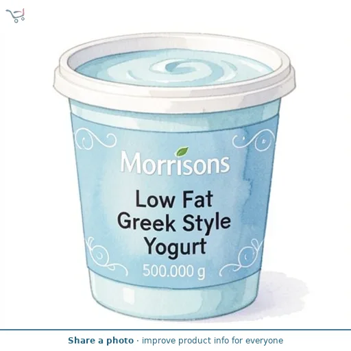Morrisons Low Fat Greek Style Yogurt