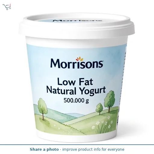 Morrisons Low Fat Natural Yogurt