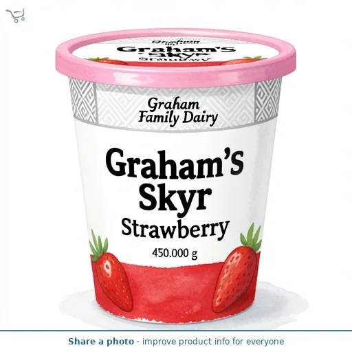Graham'S Skyr Strawberry 