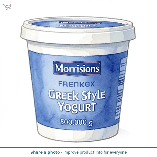 Morrisons Greek Style Yogurt 500g