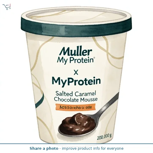 Muller x MyProtein Salted Caramel Chocolate Mousse