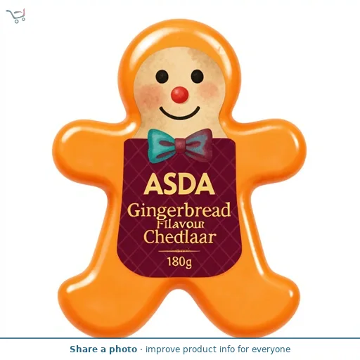 ASDA Gingerbread Flavour Cheddar 180g