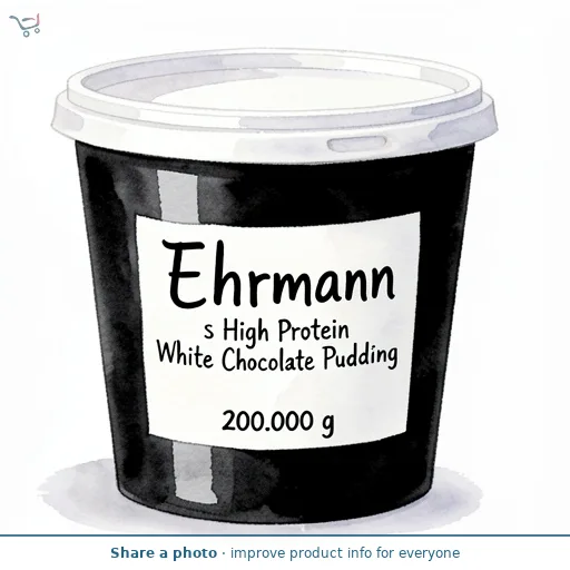 Ehrmanns High Protein White Chocolate Pudding 