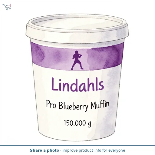 Lindahls Pro Blueberry Muffin