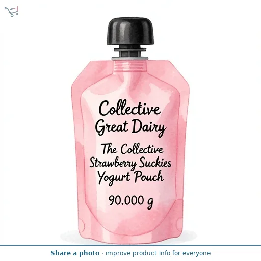 The Collective Strawberry Suckies Yogurt Pouch