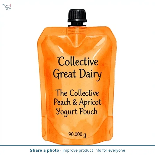 The Collective Peach & Apricot Suckies Yogurt  Pouch