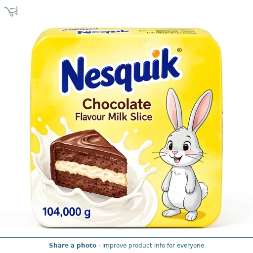 Nesquik Chocolate Flavour Milk Slice
