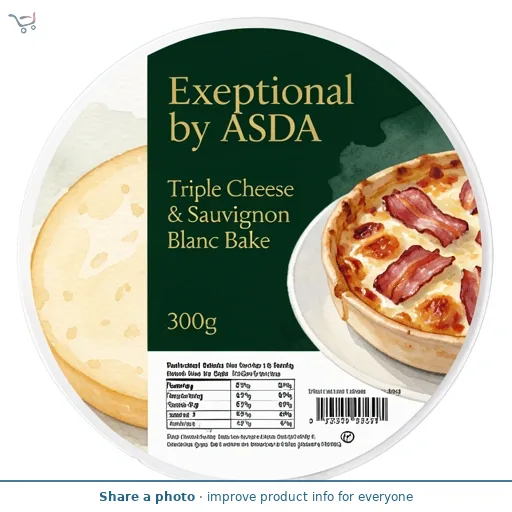Exceptional by ASDA Triple Cheese & Sauvignon Blanc Bake 300g