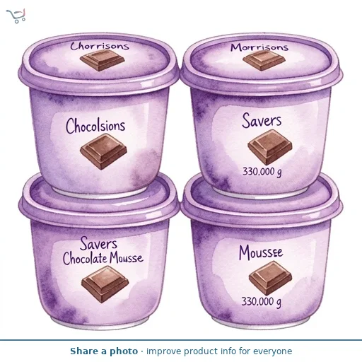 Morrisons Savers Chocolate Mousse 