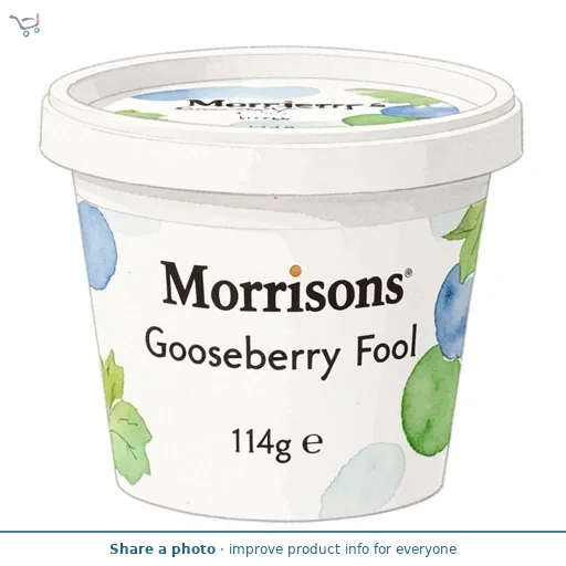 Morrisons Gooseberry Fool 114g