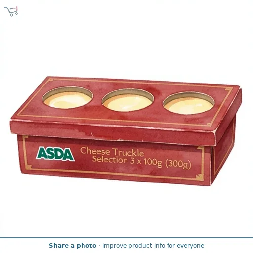 ASDA Cheese Truckle Selection 3 x 100g (300g)