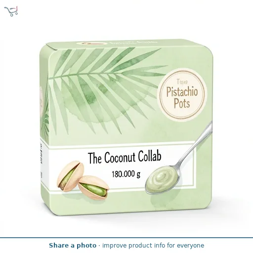 The Coconut Collab Pistachio Pots 4 x 45g