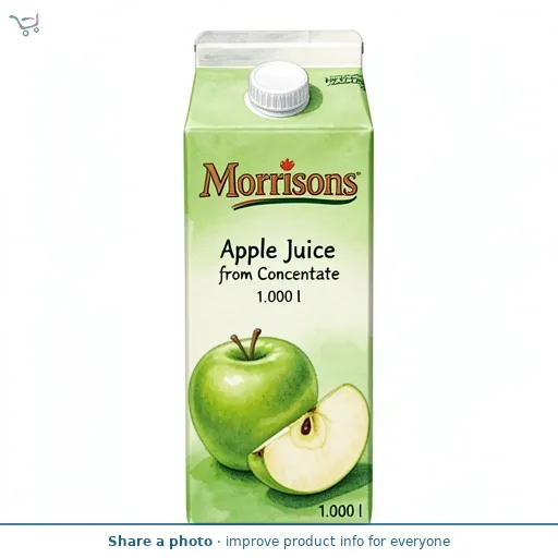 Morrisons Apple Juice from Concentrate 1L