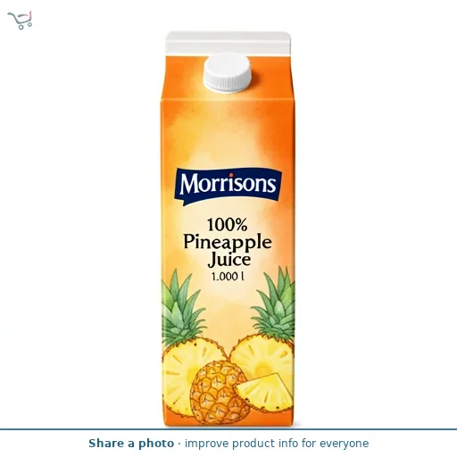 Morrisons 100% Pineapple Juice 1L