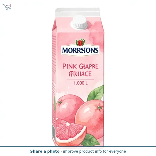 Morrisons Pink Grapefruit Juice