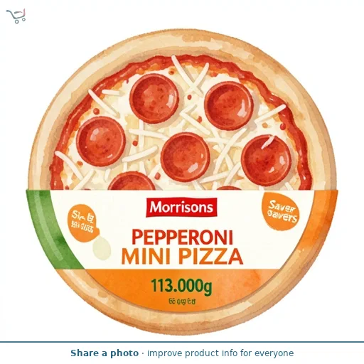 Morrisons Savers Pepperoni Mini Pizza
