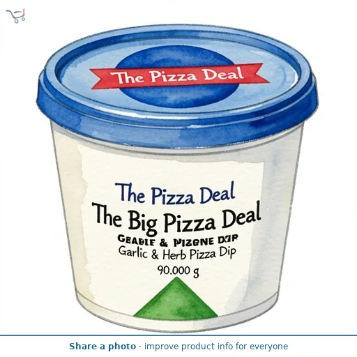 Morrisons The Big Pizza Deal Garlic & Herb Pizza Dip   90g