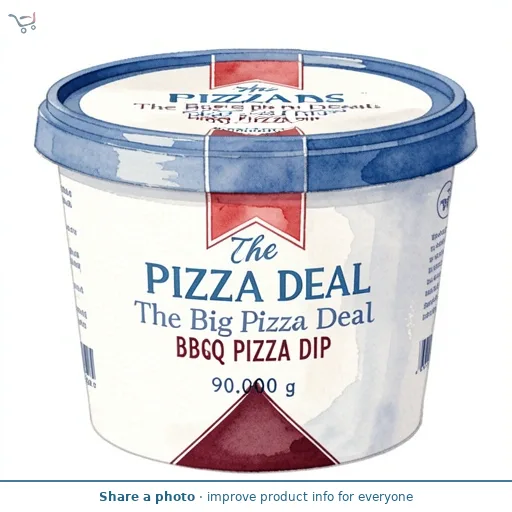 Morrisons The Big Pizza Deal BBQ Pizza Dip  90g