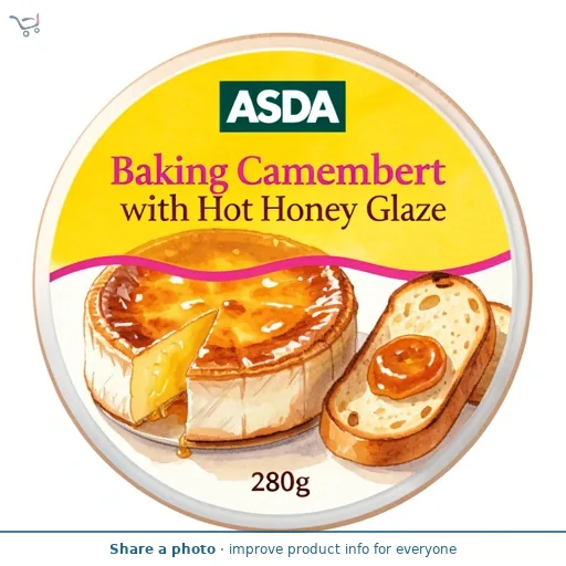 ASDA Summer by  Baking Camembert with Hot Honey Glaze 280g