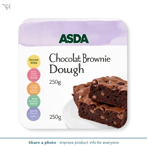 ASDA Chocolate Brownie Dough 250g