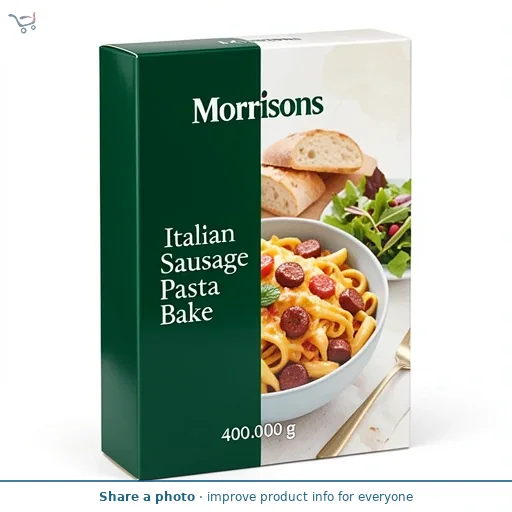 Morrisons Italian Sausage Pasta Bake 