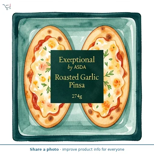 Exceptional by ASDA Roasted Garlic Pinsa 274g