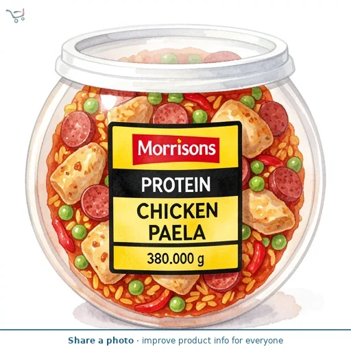 Morrisons Protein Chicken Paella 380g