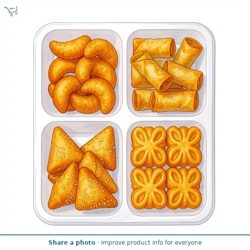 Oriental Style Snack Selection (48 Piece)   FTO