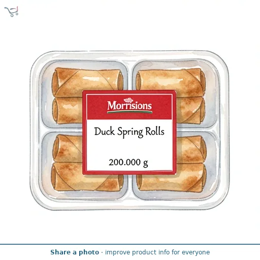 Morrisons Duck Spring Rolls