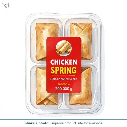 Morrisons Chicken Spring Rolls