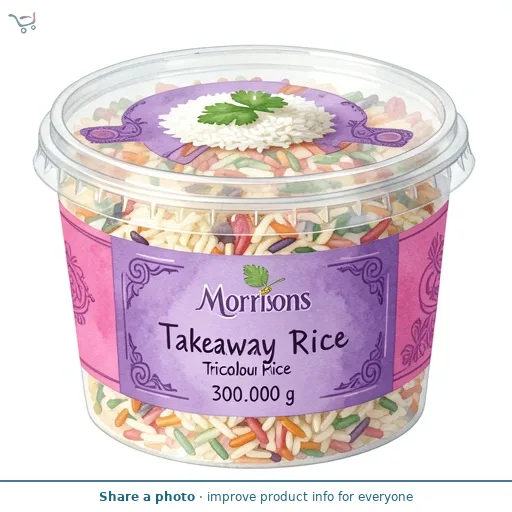 Morrisons Takeaway Tricolour Rice