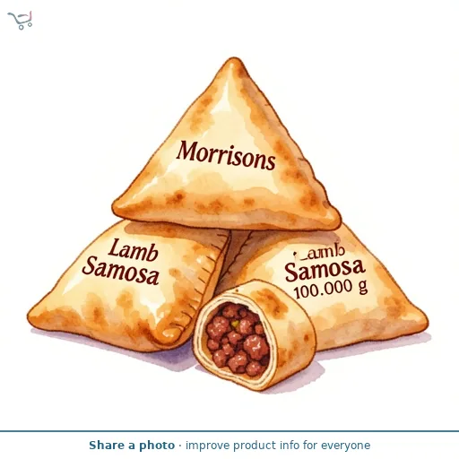 Morrisons Lamb Samosa 