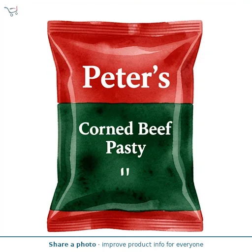 Peter's Corned Beef Pasty