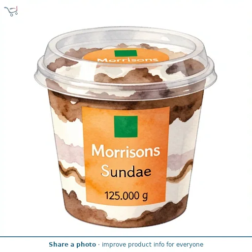Morrisons Toffee Sundae