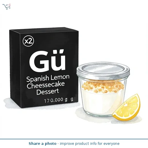 Gu Spanish Lemon Cheesecake Dessert 2 x 85g
