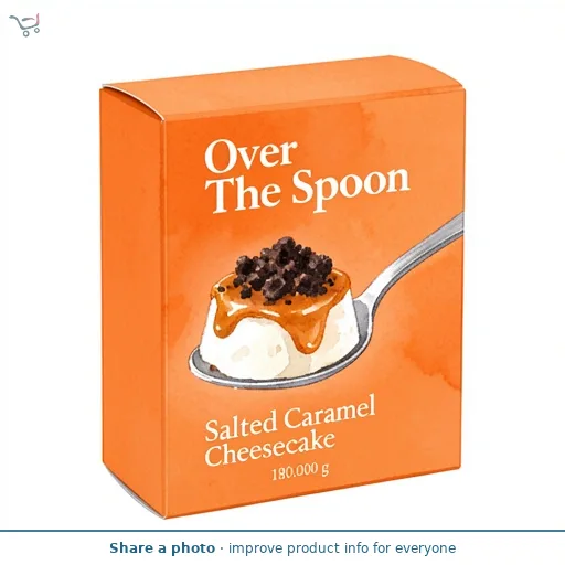 Over The Spoon Salted Caramel Cheesecake