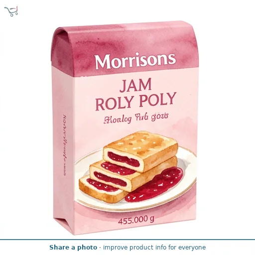 Morrisons Jam Roly Poly 465g