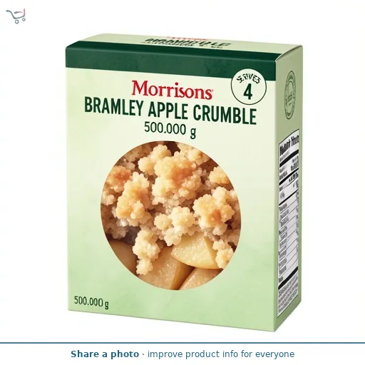 Morrisons Bramley Apple Crumble