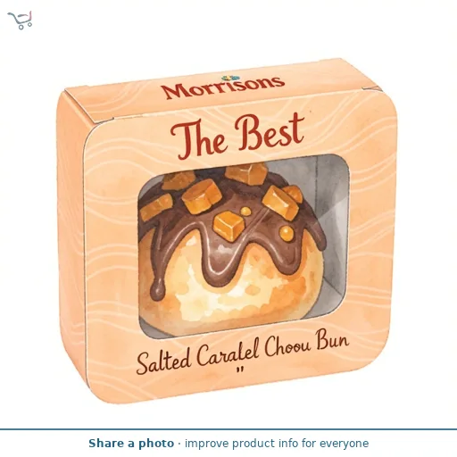 Morrisons The Best Salted Caramel Choux Bun
