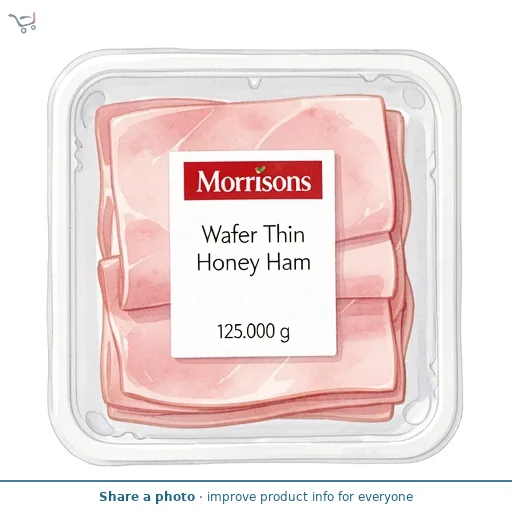 Morrisons Wafer Thin Honey Ham