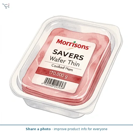 Morrisons Savers Wafer Thin Cooked Ham