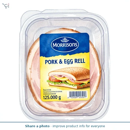 Morrisons Pork & Egg Roll