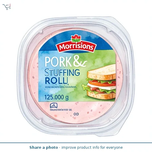 Morrisons Pork & Stuffing Roll