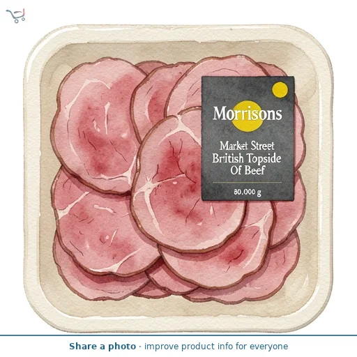 Market Street Deli British Topside Of Beef