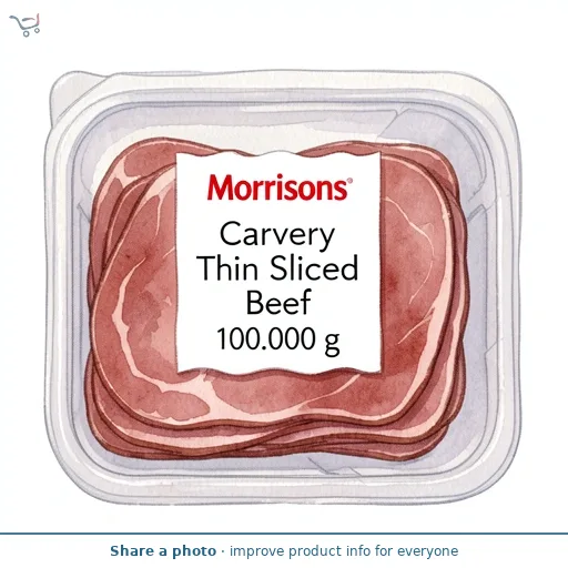 Morrisons Carvery Thin Sliced Beef