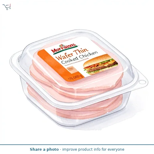 Morrisons Wafer Thin Cooked Chicken