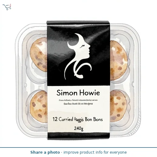 Simon Howie 12 Curried Haggis Bon Bons 240g