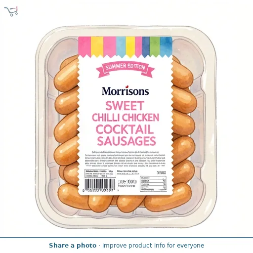 Morrisons Sweet Chilli Chicken Cocktail Sausages 205g